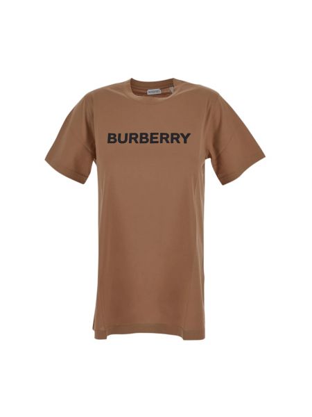 Koszulka Burberry brązowa