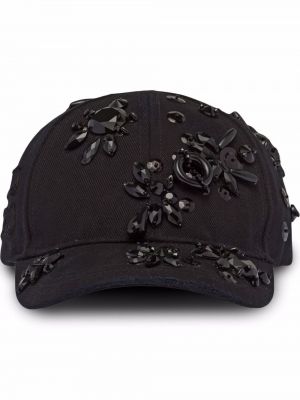 Floral cap Miu Miu svart