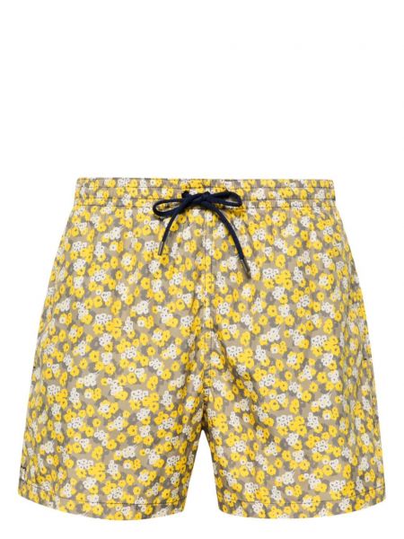 Kratke hlače s cvetličnim vzorcem s potiskom Canali