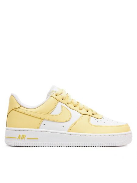 Кроссовки Nike Air Force желтые