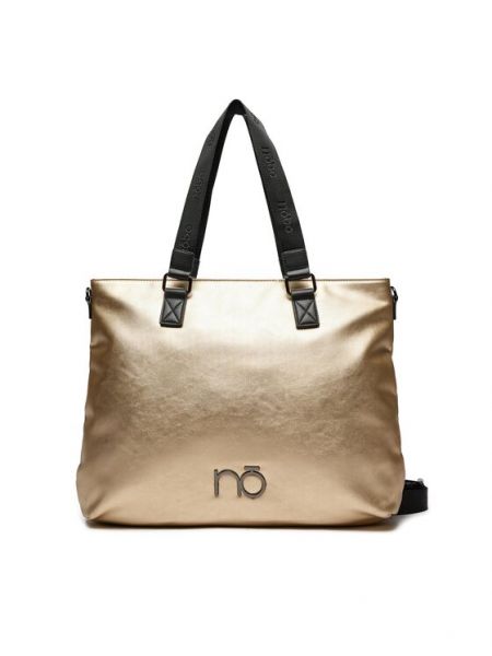 Τσάντα shopper Nobo χρυσό