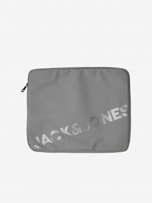 Сумка для ноутбука Jack & Jones серая