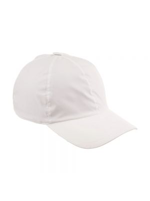Nylonowa czapka z daszkiem Fedeli biała