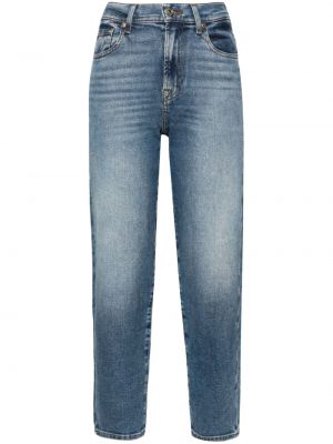 High waist jeans 7 For All Mankind blau