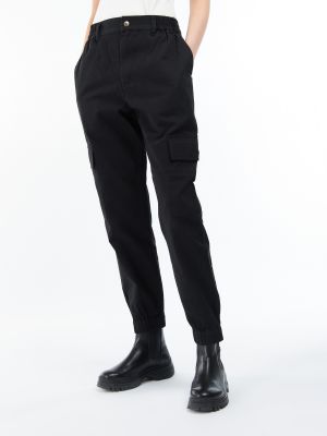 Kargo hlače Barbour International črna