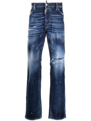 Jeans med normal passform Dsquared2 blå