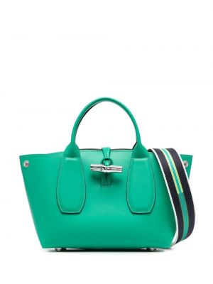 Шопинг чанта Longchamp зелено