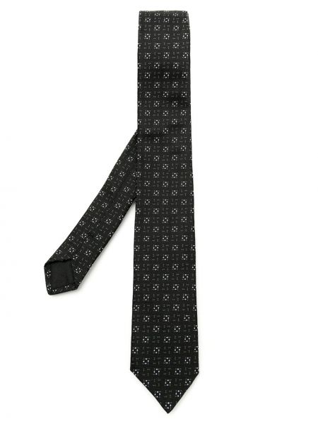 Corbata de tejido jacquard Dolce & Gabbana negro