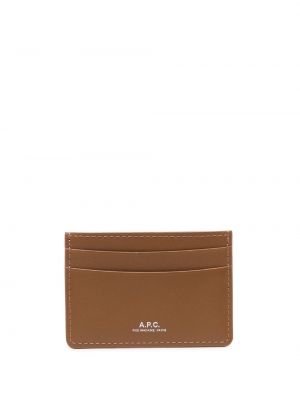 Peňaženka A.p.c. hnedá