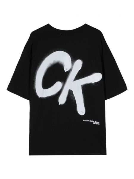Kokvilnas t-krekls Calvin Klein