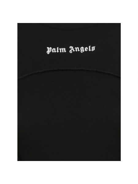 Mini vestido manga larga Palm Angels negro