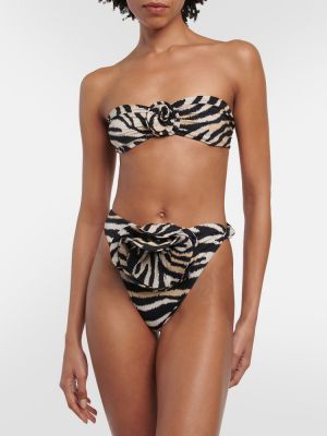 Bikini s printom sa zebra printom Magda Butrym