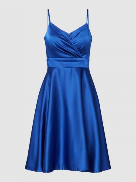 Sukienka koktajlowa Troyden Collection niebieska