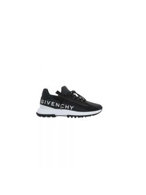 Sneakersy z nadrukiem Givenchy czarne