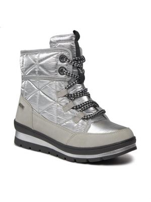 Škornji za sneg Caprice srebrna