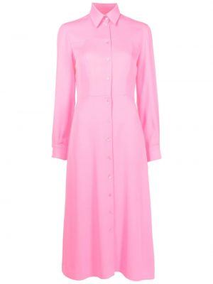 Dlouhé šaty Gloria Coelho růžové