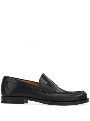 Mocassins en cuir Ferragamo noir