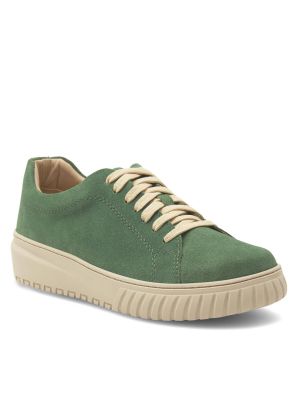 Ниски обувки Lasocki зелено