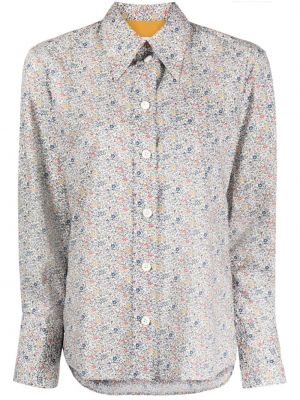 Φλοράλ βαμβακερό πουκάμισο με σχέδιο Paul Smith