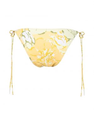 Bikini à fleurs Faithfull The Brand jaune