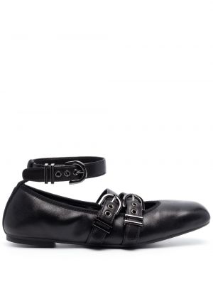 Pantofi din piele Stuart Weitzman negru