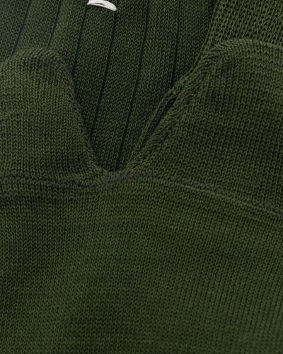 Chaussettes en coton Maison Margiela vert
