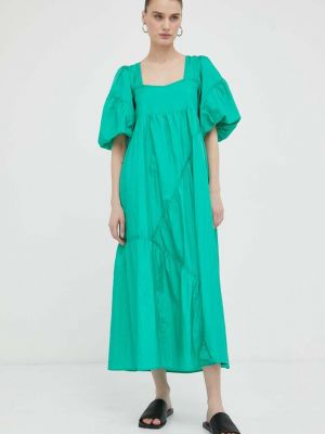 Midi haljina oversized Gestuz zelena