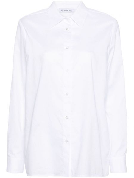 Koszula bawełniana Manuel Ritz biała