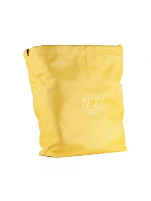 Shopper handtasche mit taschen N°21 gelb