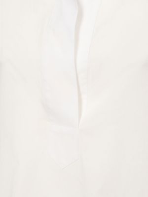 Bavlněné mini šaty Khaite bílé