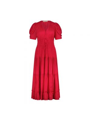 Sukienka długa Ulla Johnson czerwona