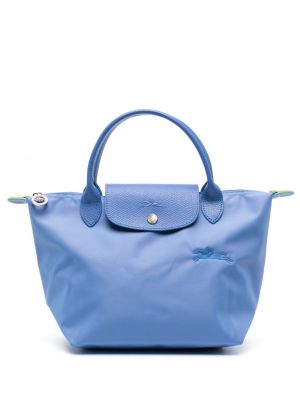 Geantă shopper Longchamp albastru