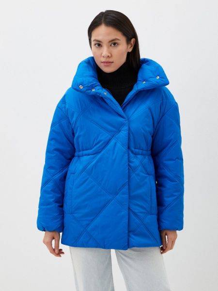 Утепленная демисезонная куртка Trendyangel синяя