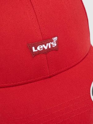 Kapa s šiltom Levi's® rdeča