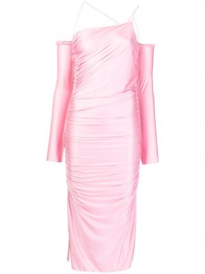 Sukienka midi Supriya Lele - Różowy