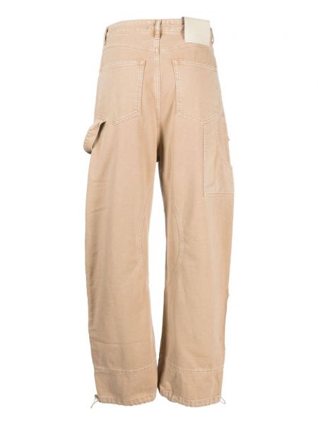 Pantalon droit avec poches Sportmax beige