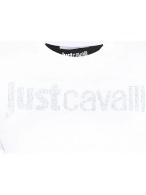Polo majica Roberto Cavalli bijela