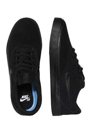 Sneakerși din piele de căprioară Nike Sb negru
