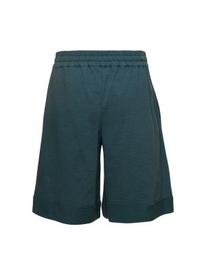 Pantalones cortos de algodón Jil Sander verde
