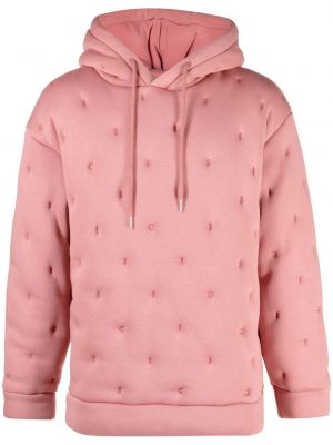Gesteppter hoodie Closed pink