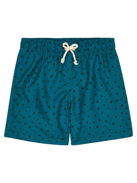 Plettet boxershorts for drenge Suncracy blå