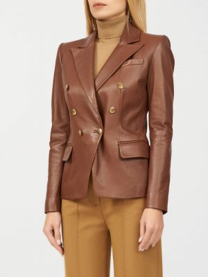 Куртка Luisa Spagnoli коричневая