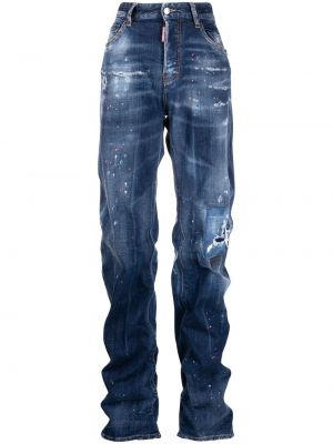 Boyfriend jeans Dsquared2 blau