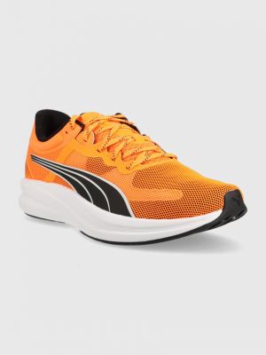 Sneakersy Puma pomarańczowe