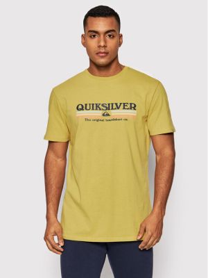 Тениска Quiksilver жълто