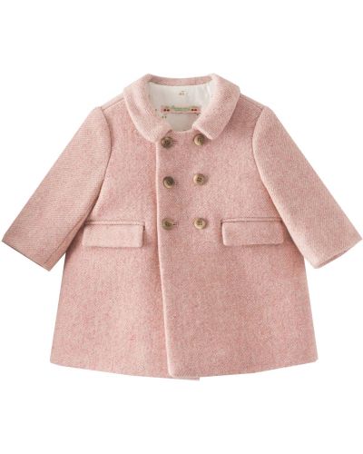 Пальто Bonpoint, розовое