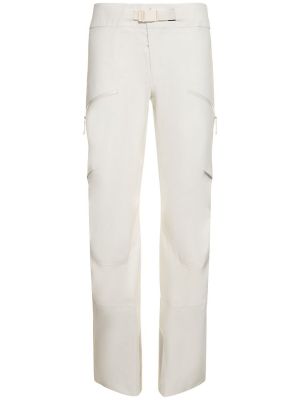 Pantalones de nailon Arc'teryx blanco