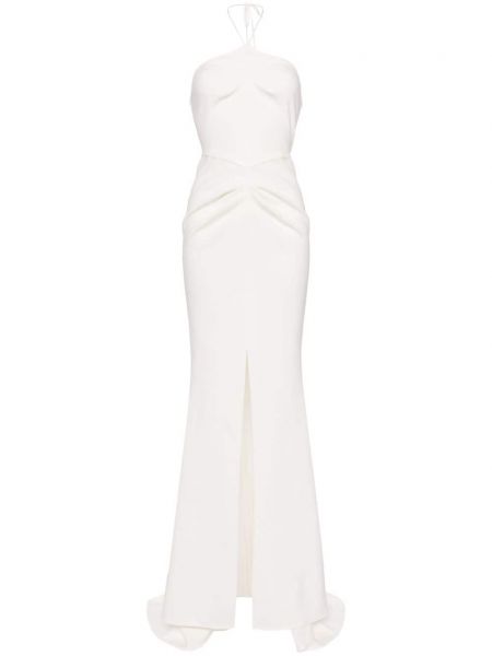 Φουσκωμένο φόρεμα Maticevski λευκό