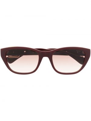 Sluneční brýle s přezkou Moschino Eyewear červené
