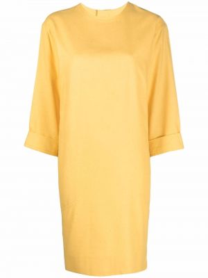 Šaty Yves Saint Laurent Pre-owned, žlutá